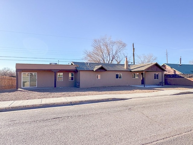 view of ranch-style home