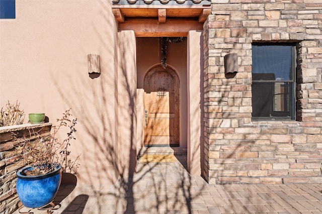 view of entrance to property