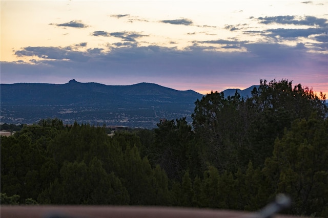 view of mountain feature