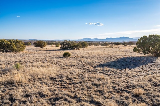 view of mountain feature