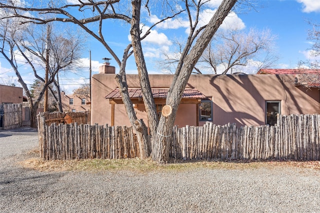 view of side of home