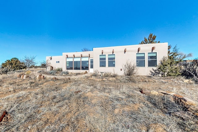 view of rear view of house