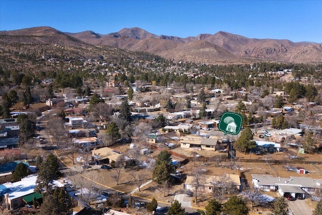 view of mountain feature