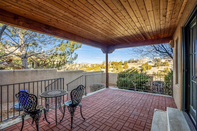 view of patio / terrace