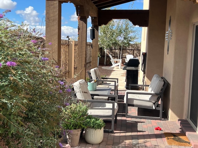 view of patio