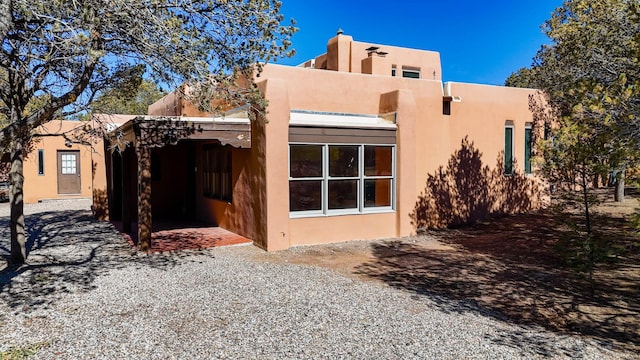 view of rear view of house