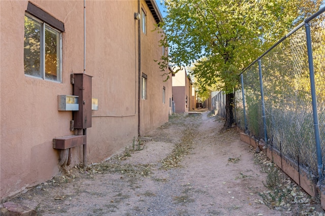 view of home's exterior