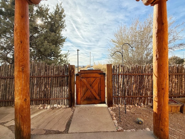 2210 Miguel Chavez Rd Unit 815, Santa Fe, NM 87505 - view of gate with fence