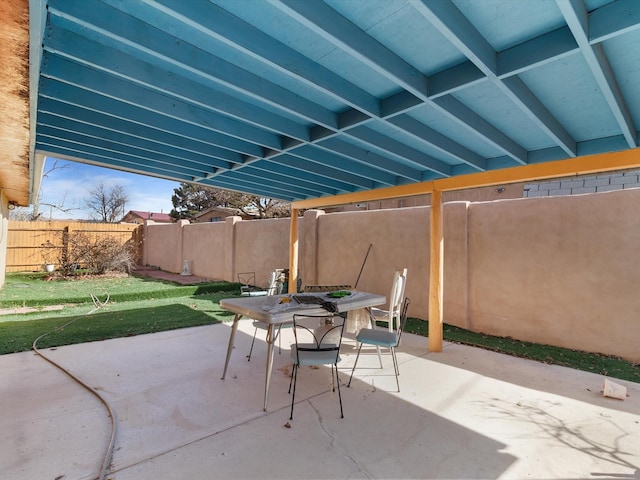 view of patio / terrace