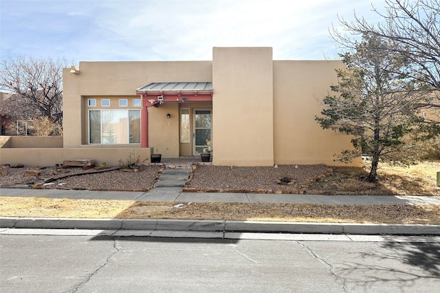 view of pueblo-style house