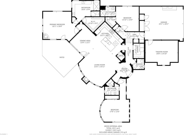 view of layout