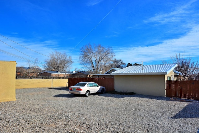 view of side of property