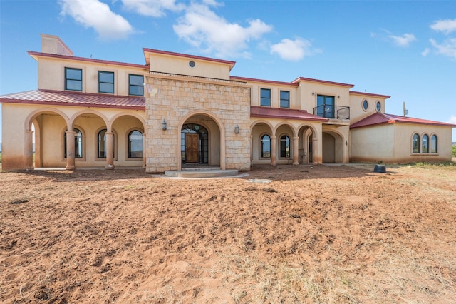 view of front of house featuring a porch