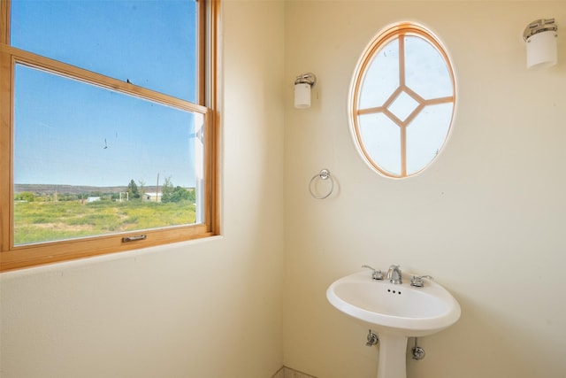 bathroom with sink