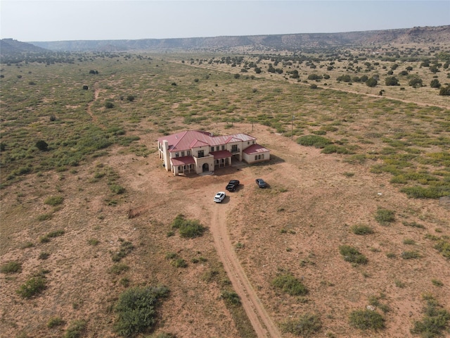 bird's eye view featuring a rural view