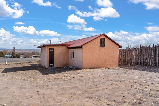 view of rear view of house