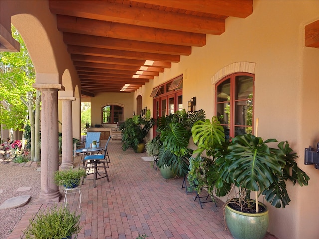 view of patio