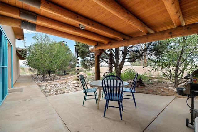 506 Dinkle, Edgewood, NM 87015 - view of patio