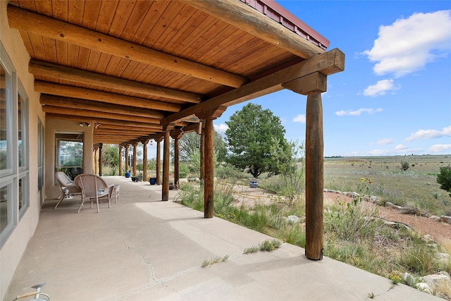 506 Dinkle, Edgewood, NM 87015 - view of patio