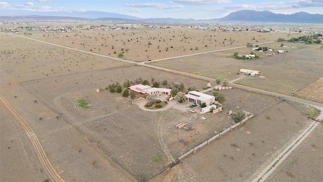 506 Dinkle, Edgewood, NM 87015 - drone / aerial view with a mountain view