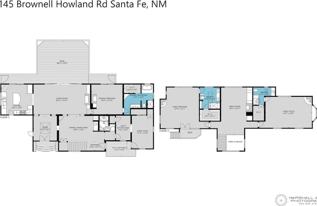 145 Brownell Howland, Santa Fe, NM 87501 - room layout