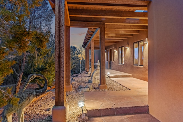 972 Indian Ridge Rd, Santa Fe, NM 87501 - view of patio / terrace