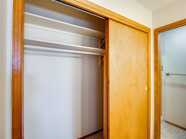 view of closet