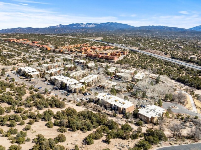 941 Calle Mejia Unit 715, Santa Fe, NM 87501 - drone / aerial view of a mountainous background