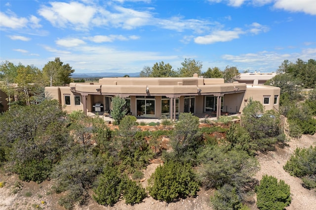 view of rear view of property