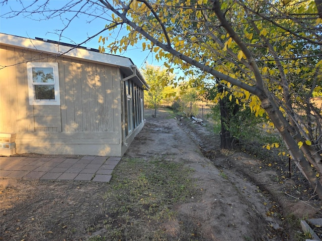 view of side of home