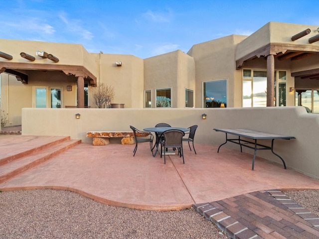 view of patio / terrace with outdoor dining space