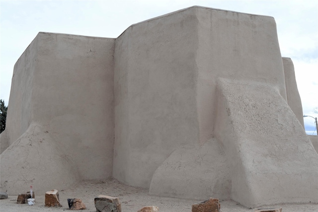 view of home's exterior featuring stucco siding