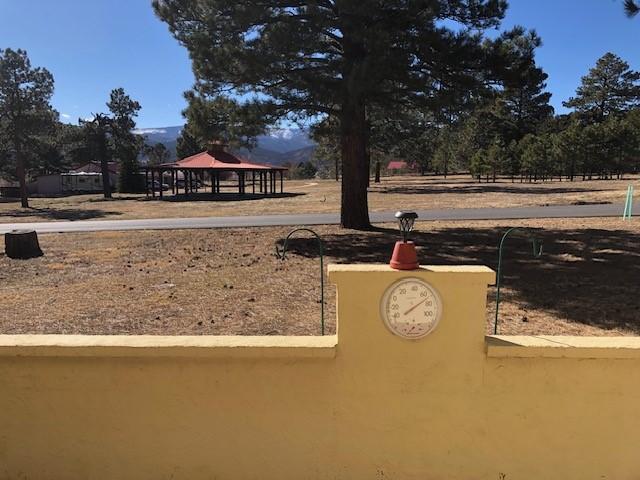 view of yard featuring a gazebo