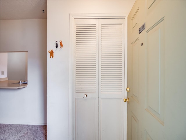 room details featuring carpet flooring