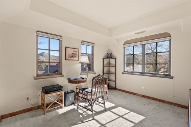 3101 Old Pecos Trl Unit 219, Santa Fe, NM 87505 - carpeted office featuring visible vents and baseboards