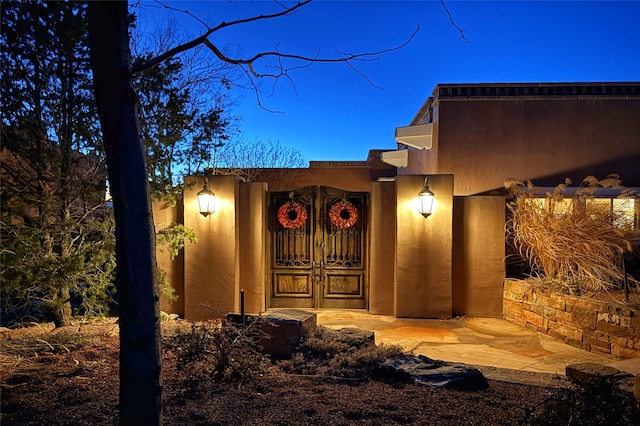 view of entrance to property