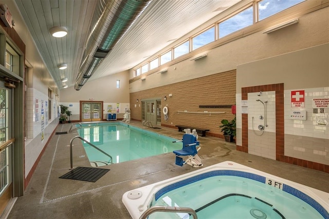 view of community pool