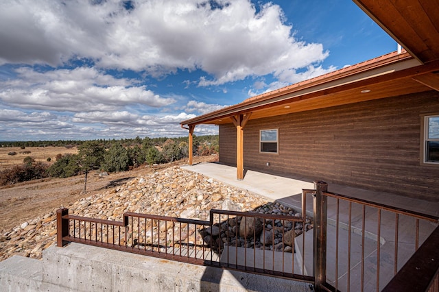 view of patio