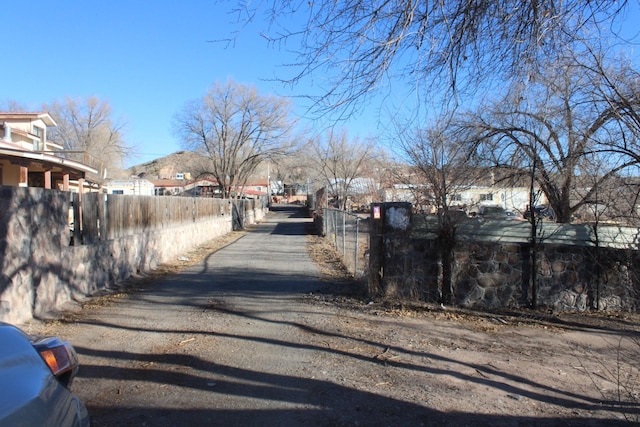 view of street