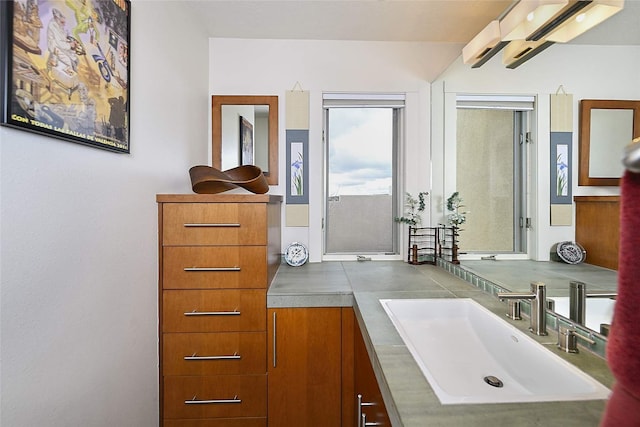 570 Via Arista, Santa Fe, NM 87506 - bathroom featuring vanity