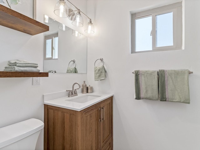 2606 Alamosa Dr, Santa Fe, NM 87505 - bathroom with toilet and vanity