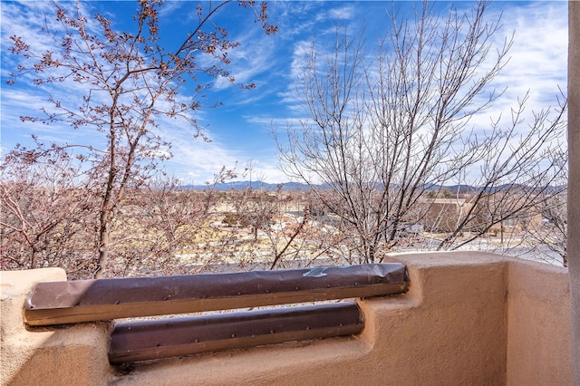 9 E Saddleback Mesa, Santa Fe, NM 87508 - exterior view of mountains