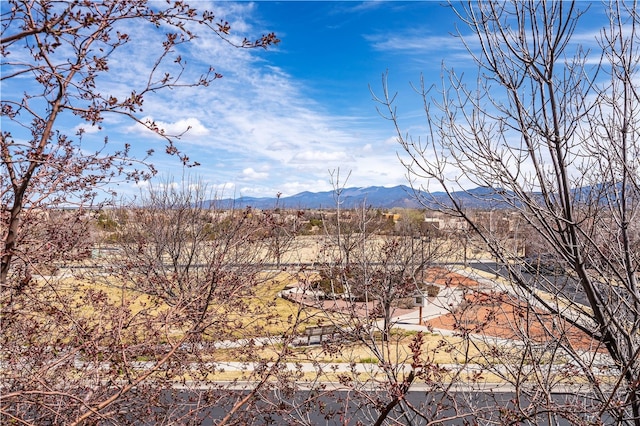 9 E Saddleback Mesa, Santa Fe, NM 87508 - view of mountain background