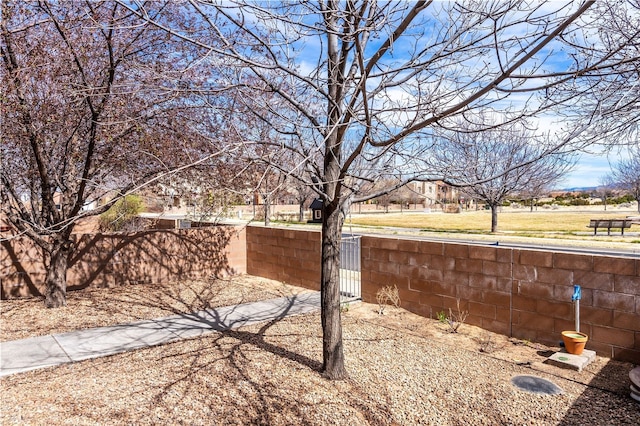9 E Saddleback Mesa, Santa Fe, NM 87508 - view of yard