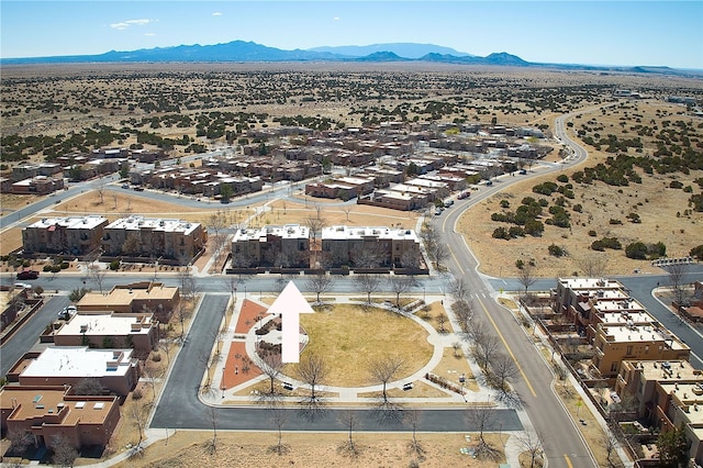 9 E Saddleback Mesa, Santa Fe, NM 87508 - bird's eye view of a mountain backdrop