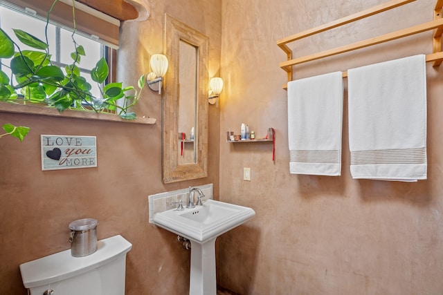 75A Camino Chupadero, Santa Fe, NM 87506 - half bath with toilet and a sink