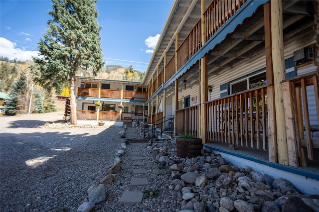 view of side of property