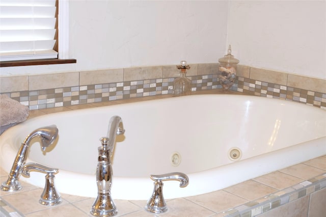 details with a jetted tub