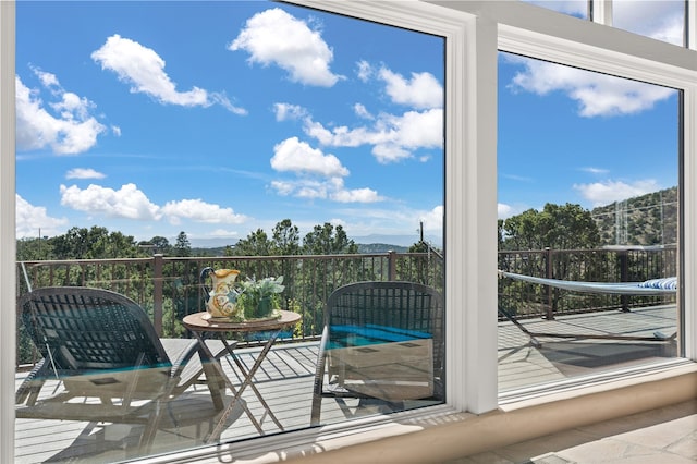 6 Overlook Rd, Santa Fe, NM 87505 - view of balcony