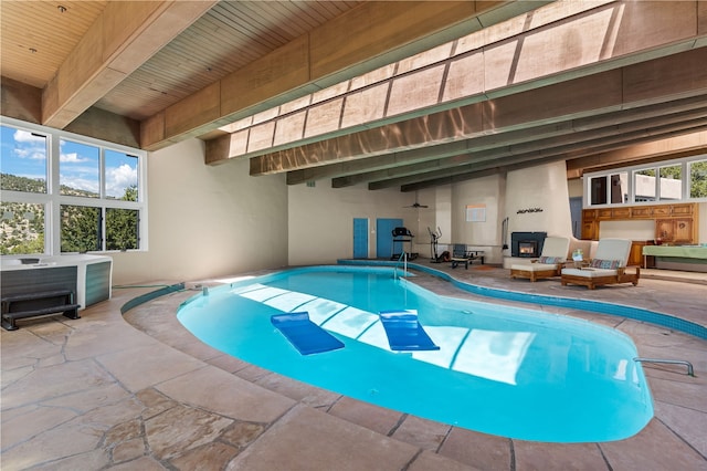 6 Overlook Rd, Santa Fe, NM 87505 - pool with a patio